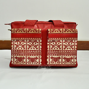 11 - Travel Bag Ethnic - Red