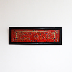 01 - Dekorasi Embroidery Sagara Red