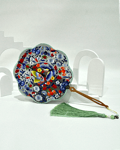 06 - Kipas Sangjit Kupu-kupu Biru