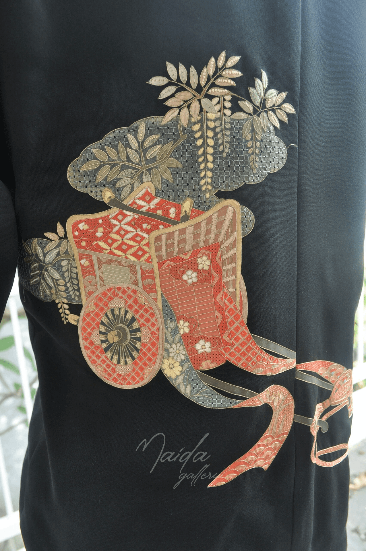 04 - Jacket Hitam Ribbon Jacket Hitam Ribbon