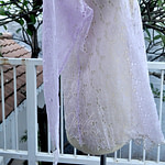 Kebaya Antik Lavender - Flowers Lace