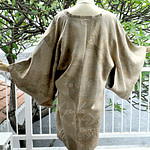 Outer Kimono Embroidery Green Tea