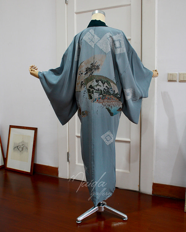 Kimono Shibori Dark Gray - Transmigration