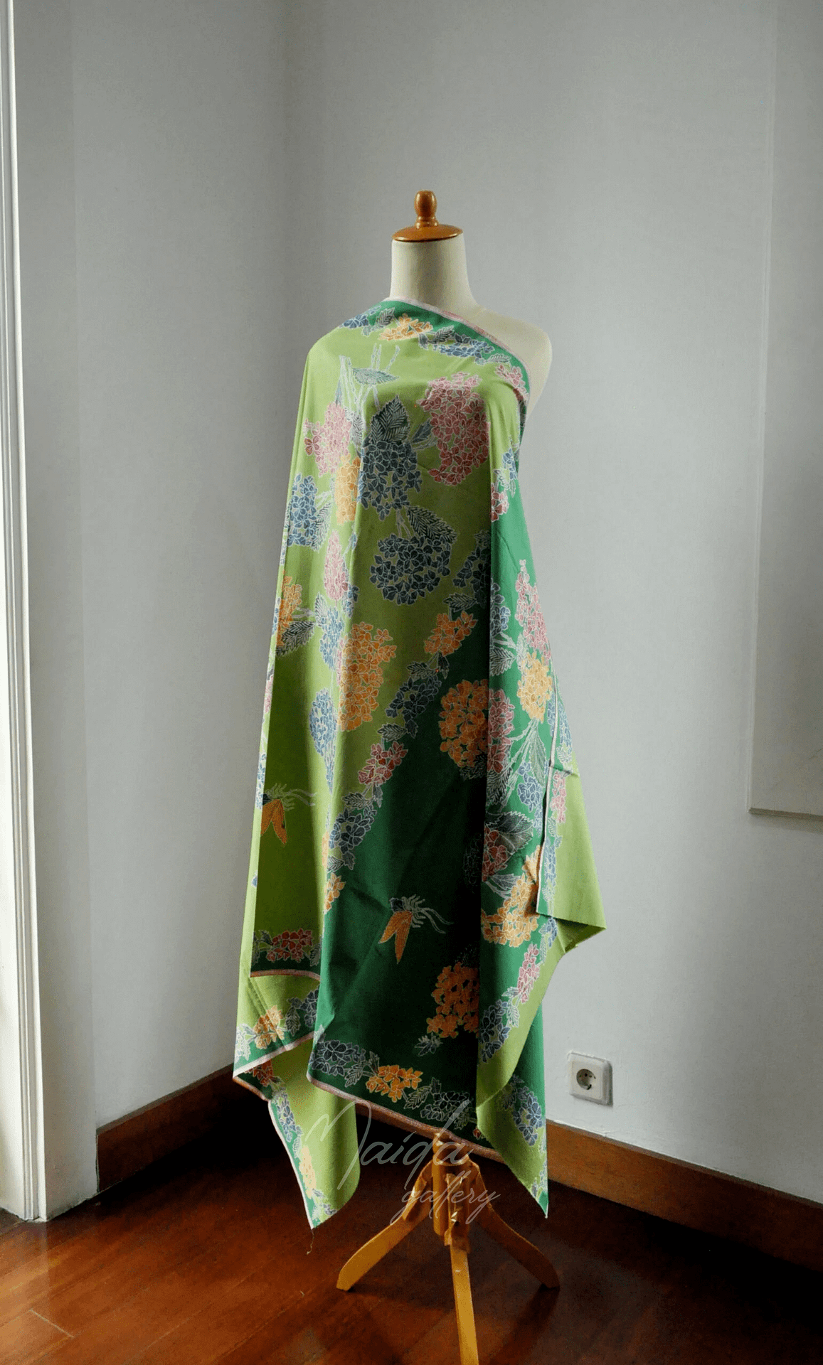 Batik Bunga - Hijau Muda - Maidagallery