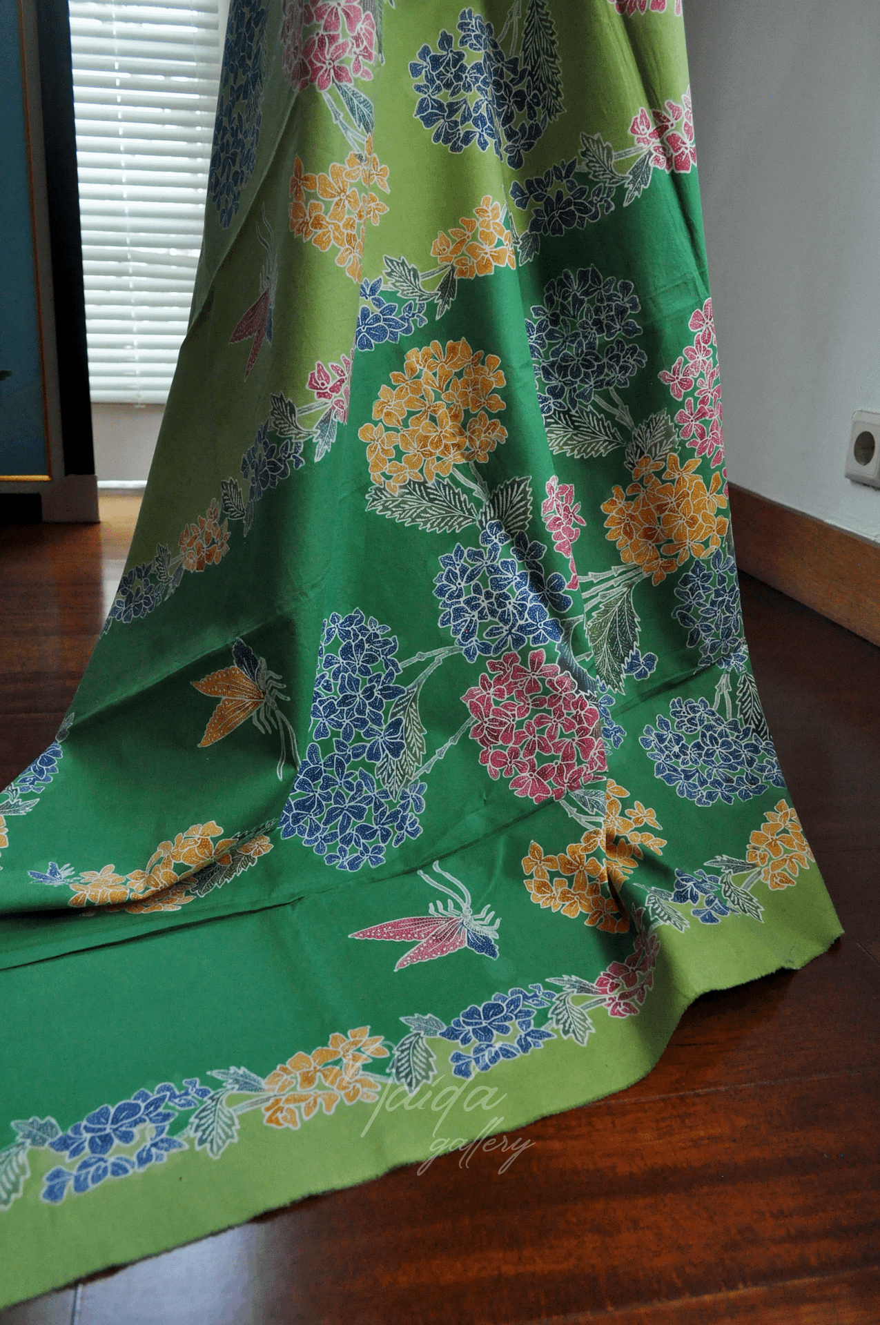 Batik Bunga - Hijau Muda - Maidagallery